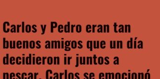 «Pescar sin cañas ni gusanos, ¡pero con entusiasmo!»
