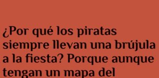 Piratas perdidos en el baile del tesoro.