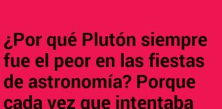 Plutón: El Infiltrado en las Fiestas Cósmicas