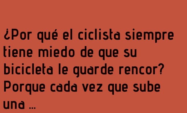 Promesas en bicicleta: subiendo colinas y bajando expectativas.