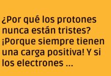 Protones felices y electrones en busca de conexión