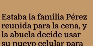 «Queso sin queso en la foto familiar»