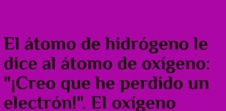 Reacción positiva del hidrógeno