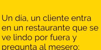 Recomendación sorpresiva en el menú