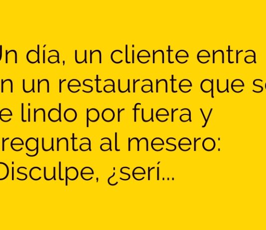 Recomendación sorpresiva en el menú