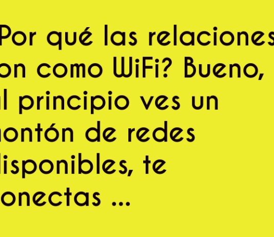 Relaciones y WiFi: Conexiones inestables