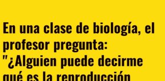 Reproducción sexual según Juanito