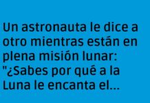 Risas espaciales en la Luna