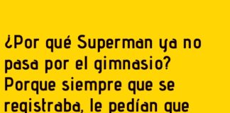 Superman evade el Gym y sus «kryptoni-mitos»