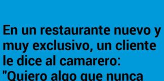 Una experiencia inolvidable en el restaurante.