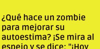 Zombie vanidoso y sus dilemas mortales