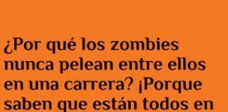 Zombies en la línea de salida