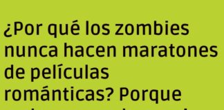 Zombies y el amor: prefieren cerebros