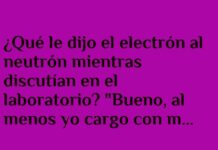 Átomos en disputa: Cargas y calma