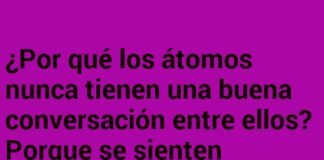 Átomos y sus cargas emocionales