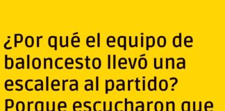 «¡Altos y bien equipados!»