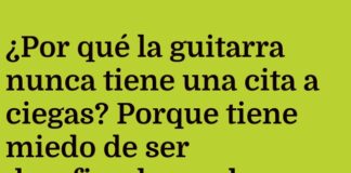Amor desafinado: la paranoia de la guitarra
