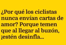 Ciclistas y Cartas Desinfladas