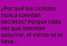 Ciclistas y Secretos al Viento