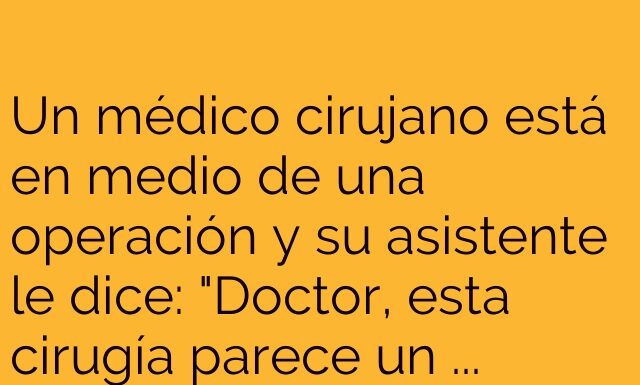 Cirugía, rompecabezas e insomnio inesperado.