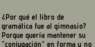 «Conjugación en Forma: El Gimnasio del Libro de Gramática»