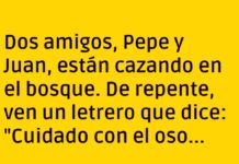 Correr más rápido que el amigo.