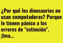 Dinosaurios y el pánico informático: Teclados a prueba de colas