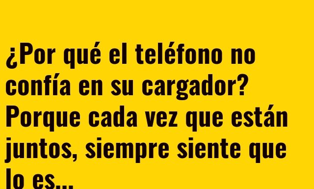 «Drama Energético entre el Teléfono y su Cargador»
