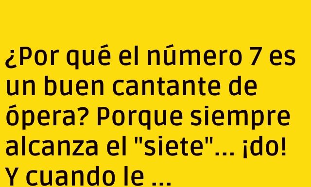 El 7: Maestro del Siete…do y Misterios del Ocho