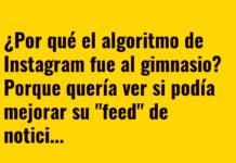 «El algoritmo influencer de pesas»
