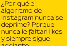 El algoritmo optimista de Instagram