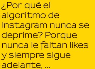 El algoritmo optimista de Instagram