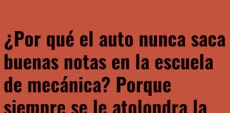 El Auto Atolondrado en Clases de Mecánica