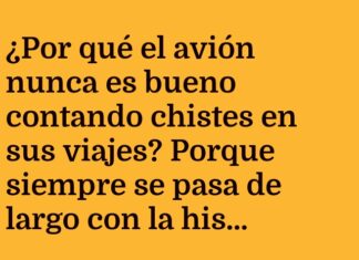 El avión cuentachistes que siempre se desvía