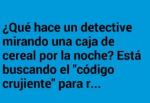 El caso del detective de cerealidades.