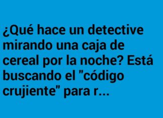 El caso del detective de cerealidades.