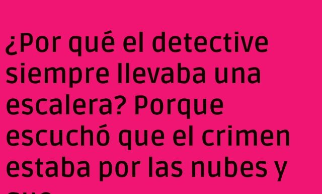 El Detective de Alturas y su Lupa Gigante
