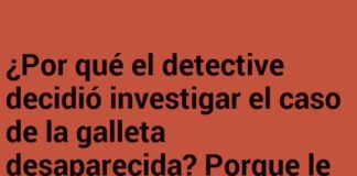 El detective del misterio crujiente