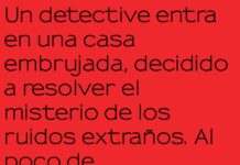 El detective y el fantasma miedoso de la renta