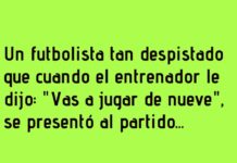 El futbolista que jugó en el campo equivocado