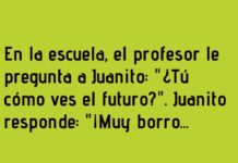 El futuro borroso de Juanito.