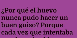 El huevo llorón y sus tareas revolconas