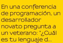 El lenguaje que compila mañanas
