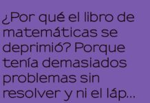El libro de matemáticas busca soluciones emocionales