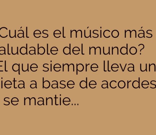 El músico fit-armónico.
