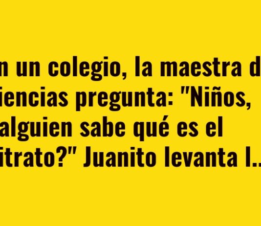 El nitrato más económico de Juanito
