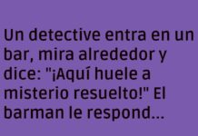 El olfato de Sherlock y la cuenta de Watson