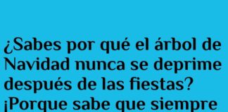 El optimismo del árbol de Navidad