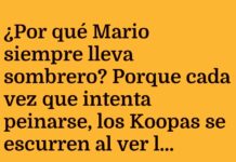 El peinado imposible de Mario