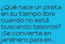 El pirata jardinero y sus secretos enterrados